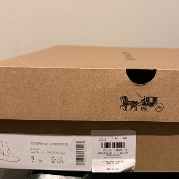 New Coach Josephine Black Bootie - Picture 2 of 7